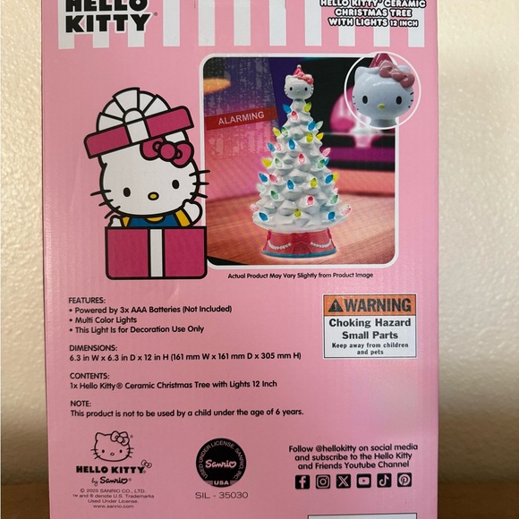 Hello Kitty Christmas tree with lights - Picture 3 of 4